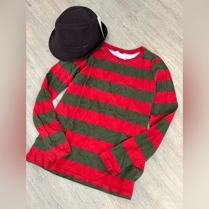 FREDDY KRUGER COSTUME - HALLOWEEN COSTUME - VILLAN COSTUME